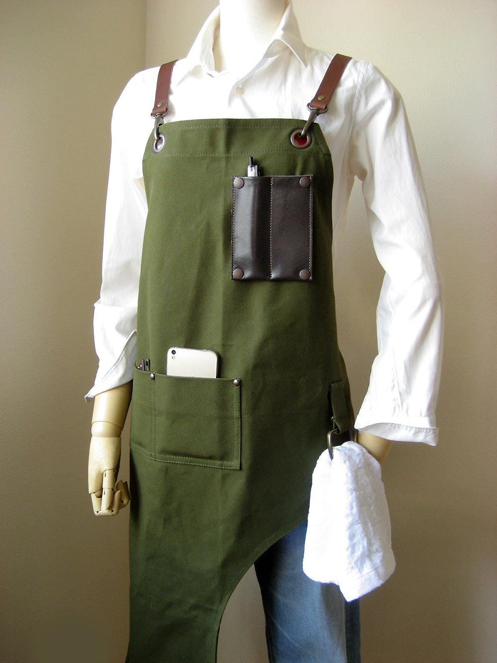 LEATHER WORK APRON