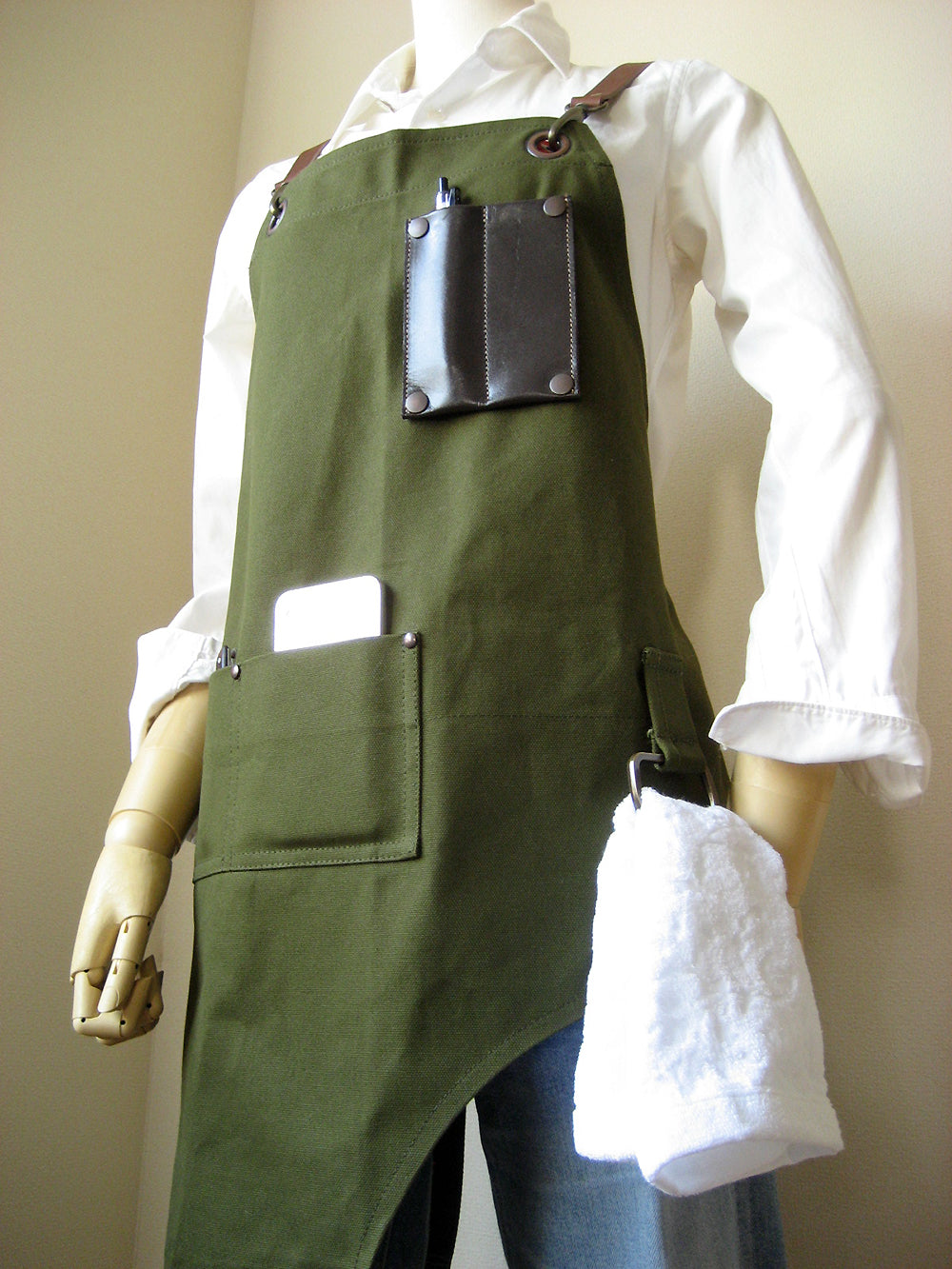 LEATHER WORK APRON