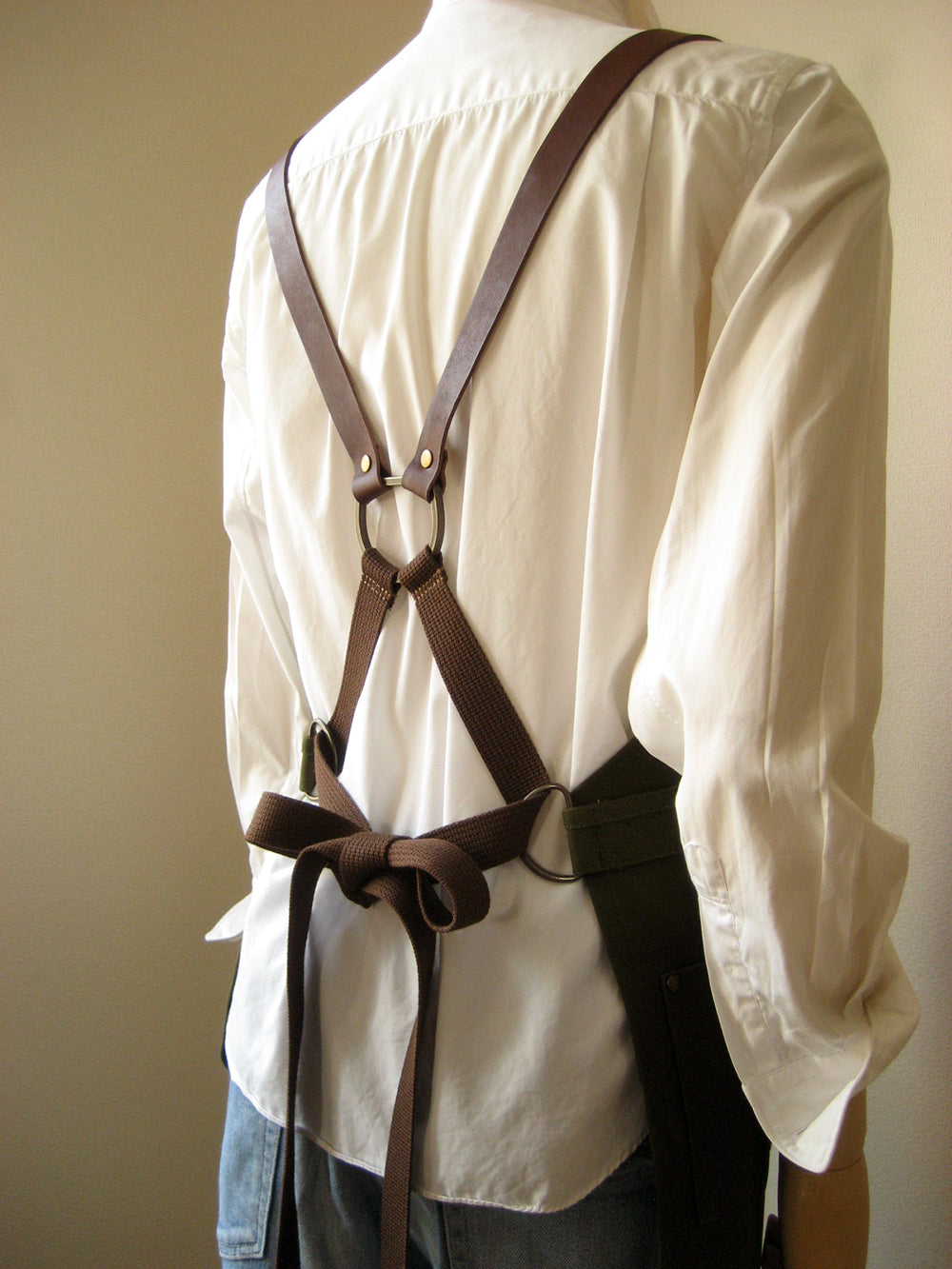 LEATHER WORK APRON