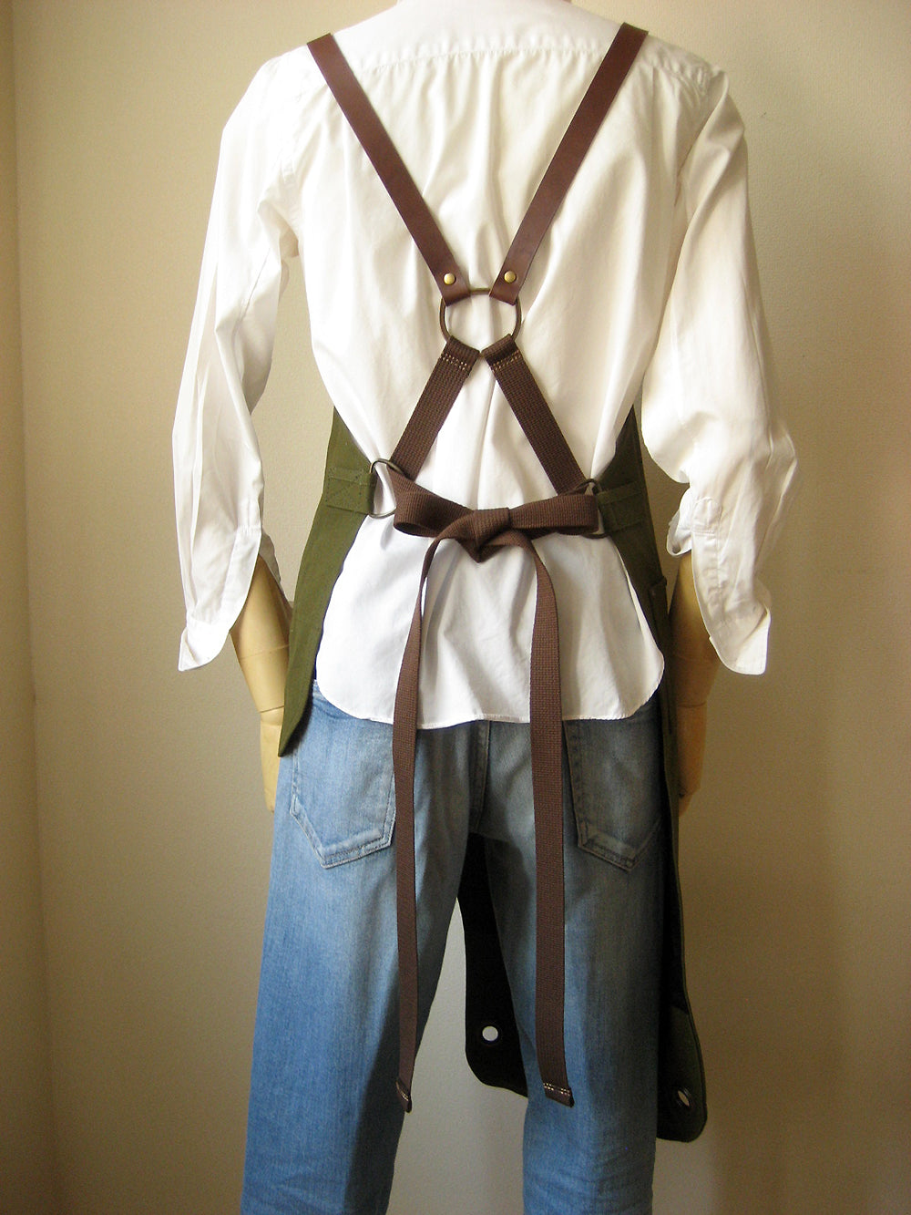 LEATHER WORK APRON