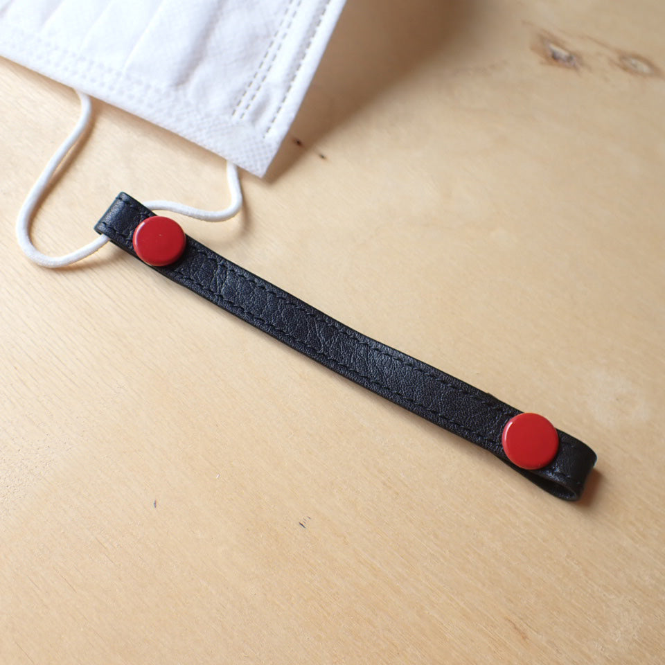 Genuine leather mask hook (waterproof leather)