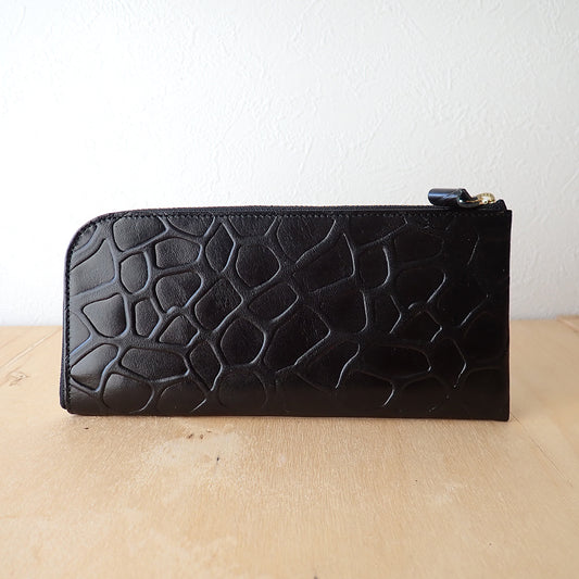 L字ファスナー長財布 ジラフ