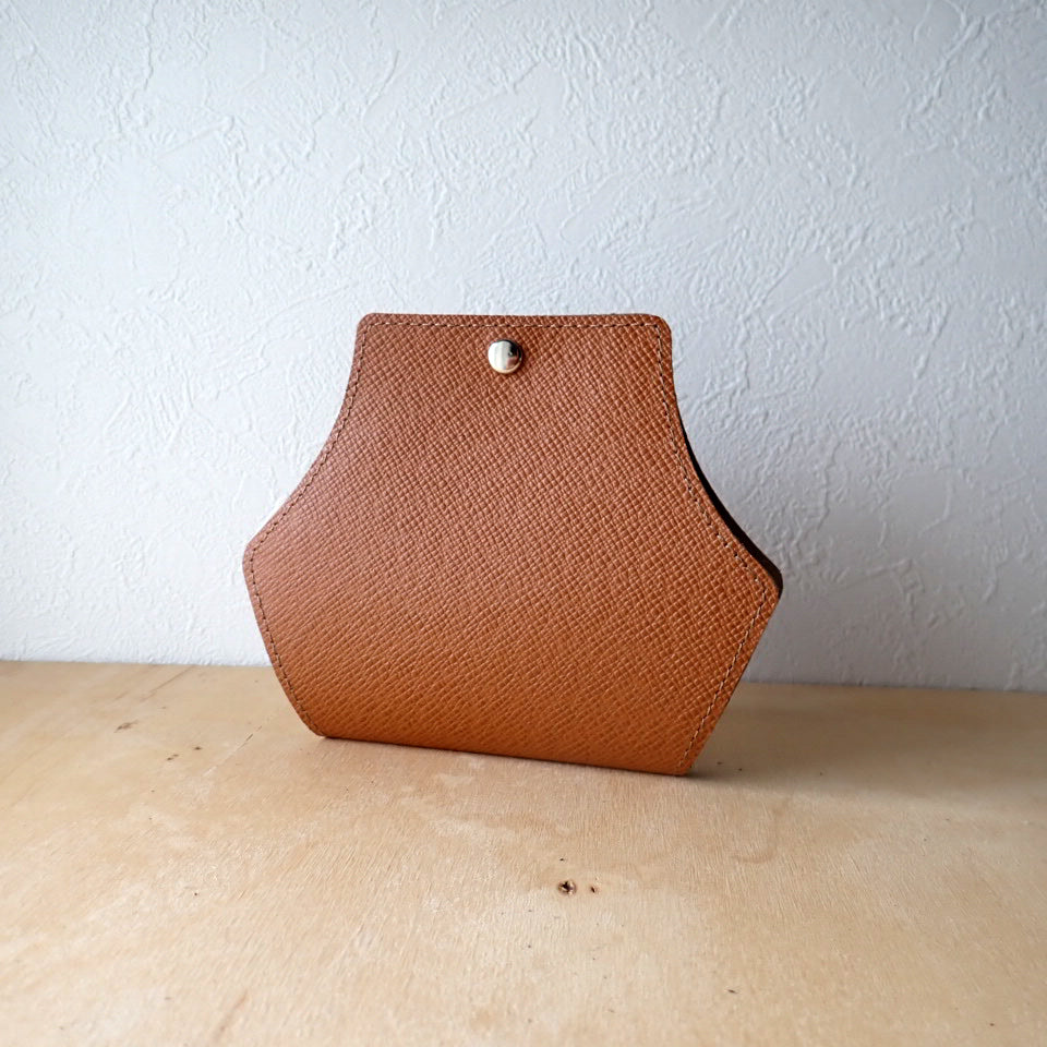 Leather mask case (hexagon)
