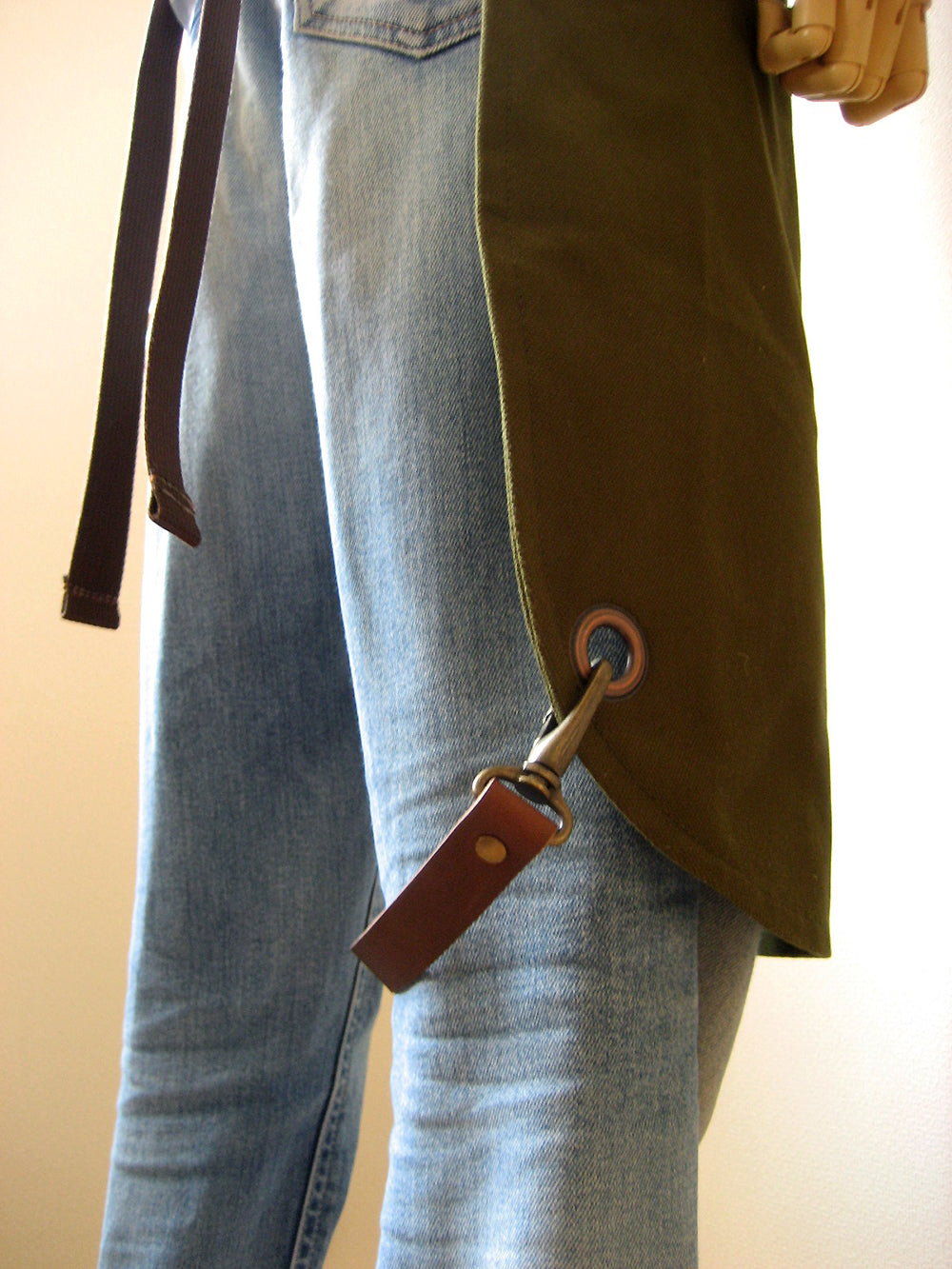 LEATHER WORK APRON