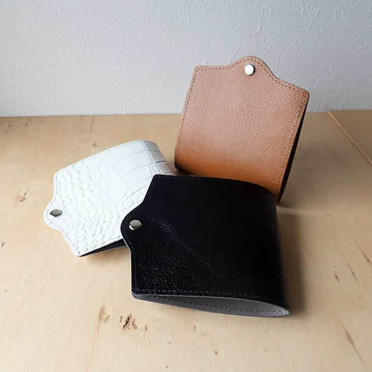 革のマスクケース(ストレート)