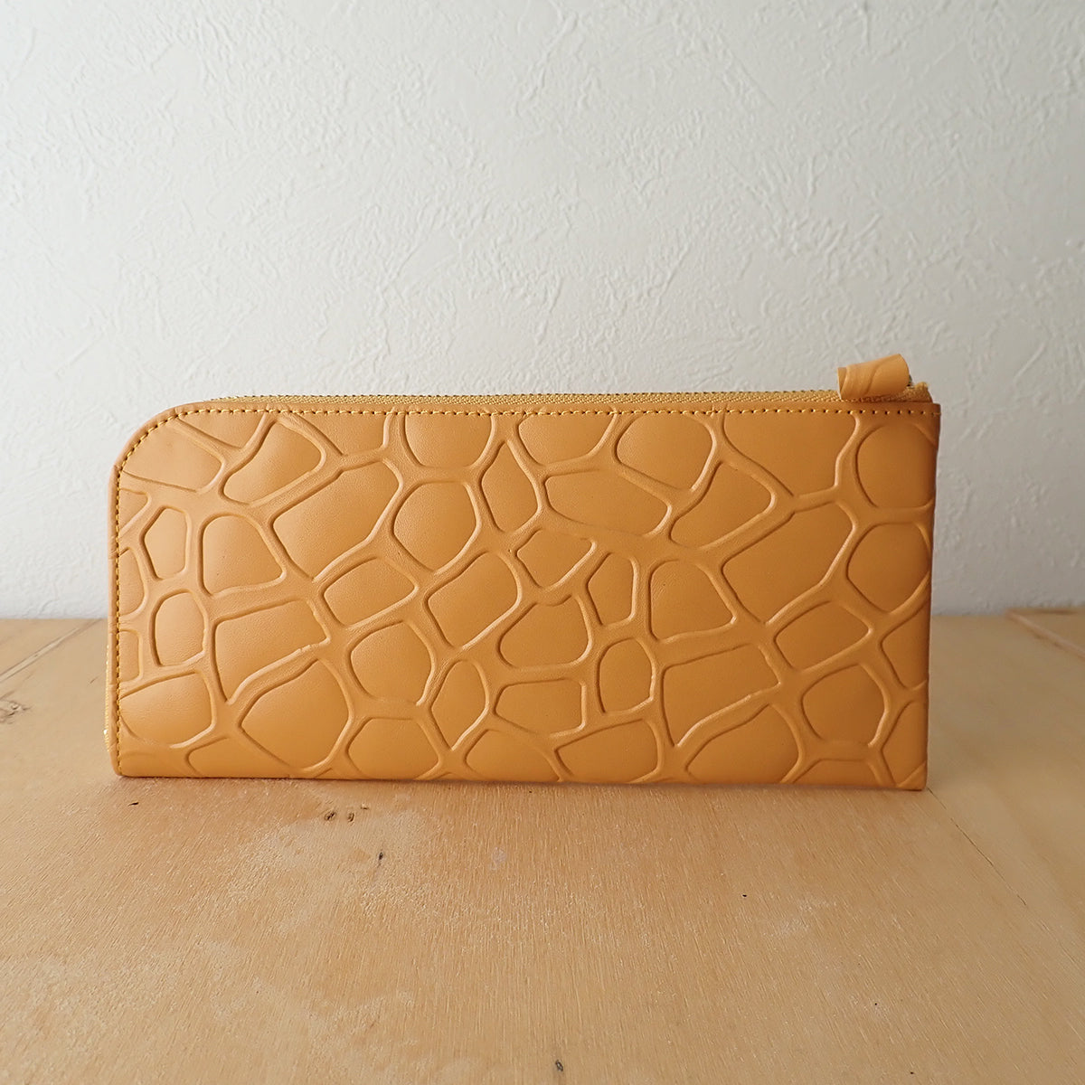 L-Shaped fastener Long wallet (Giraffe)