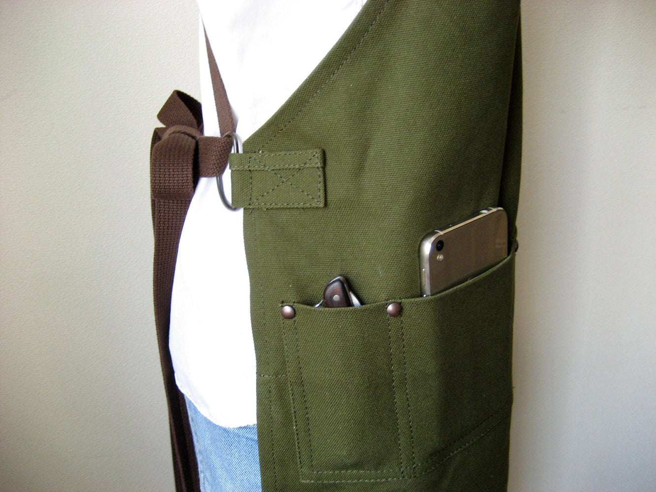 LEATHER WORK APRON