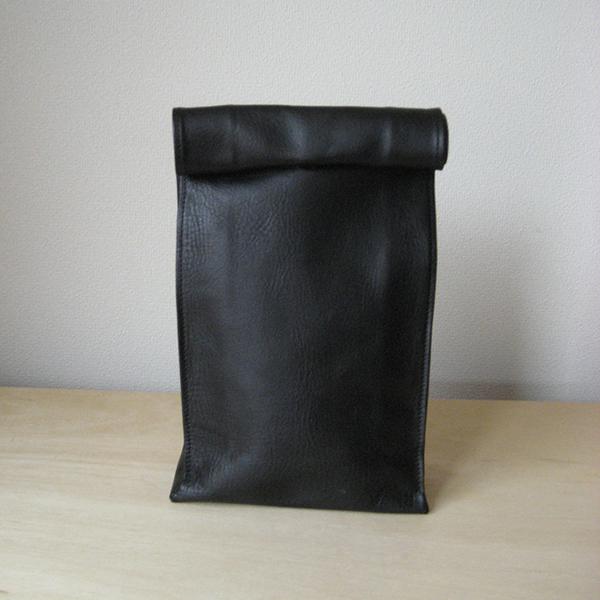 Leather Bag "Sack" Like A Paper Bag