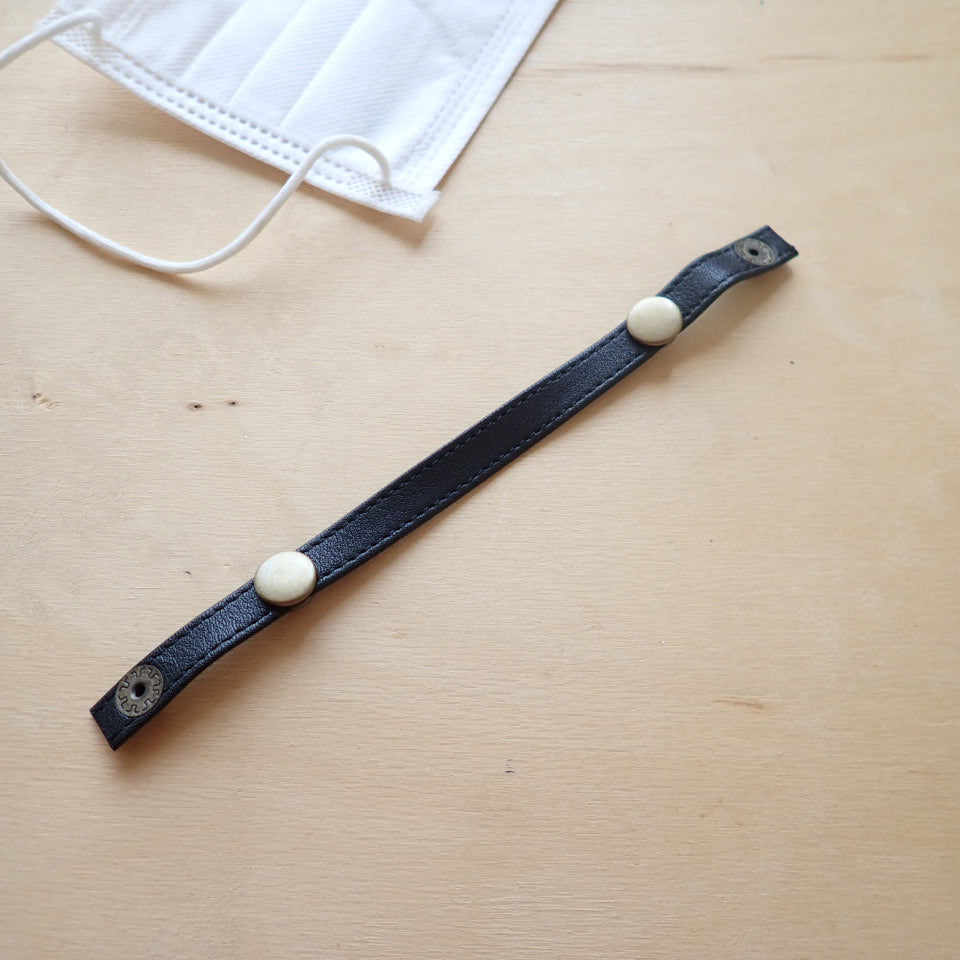 Genuine leather mask hook (waterproof leather)
