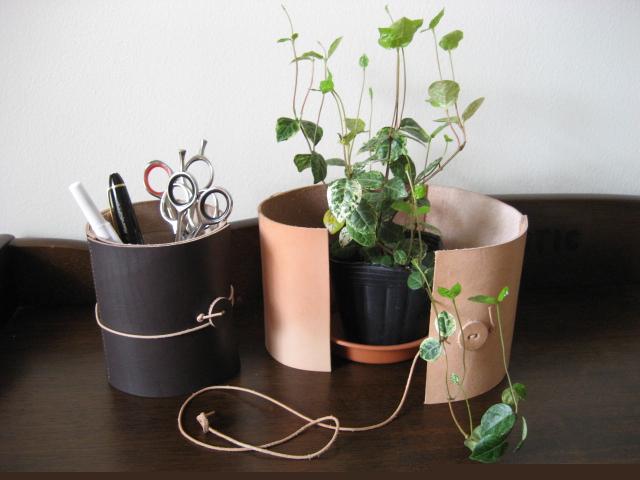 Flowerpot Cover "guru-guru"