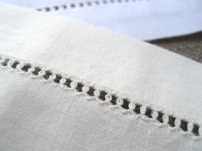 Hand-embroidered Handkerchief w/ Initial (100% Cotton)