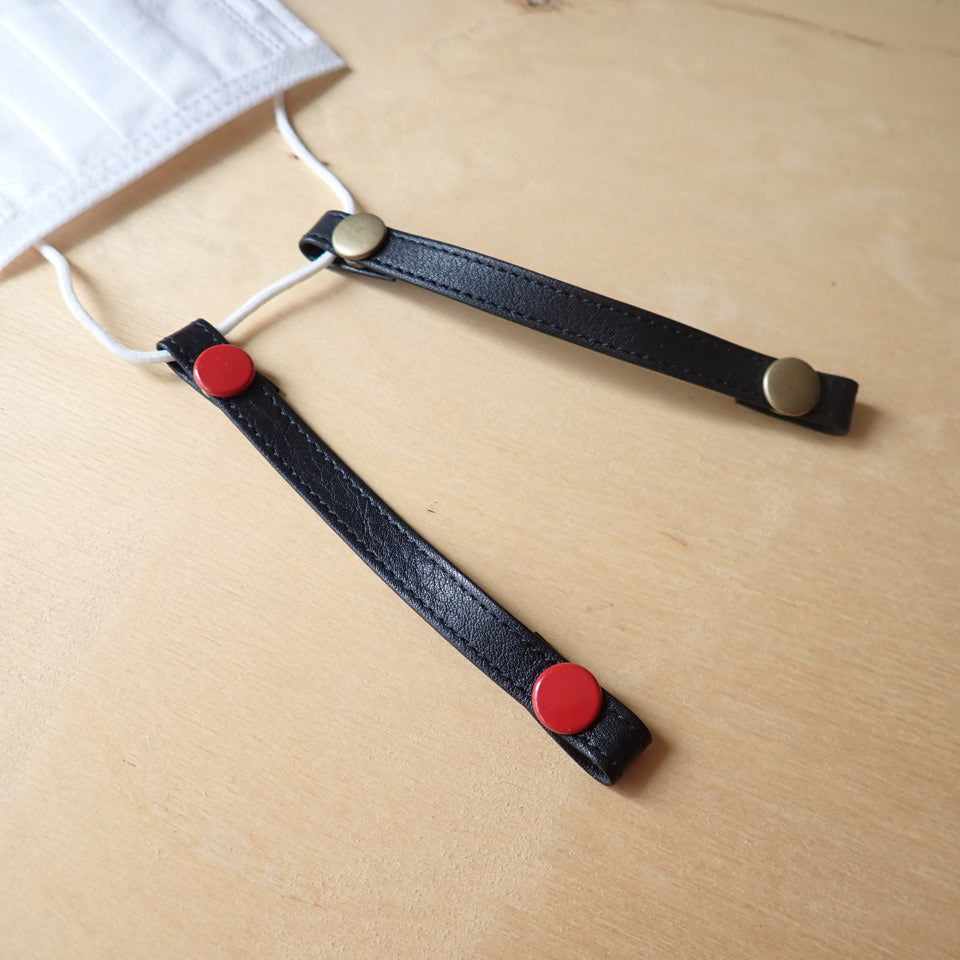 Genuine leather mask hook (waterproof leather)