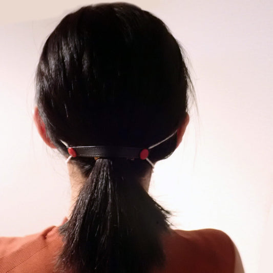 本革のマスクフック(防水革)