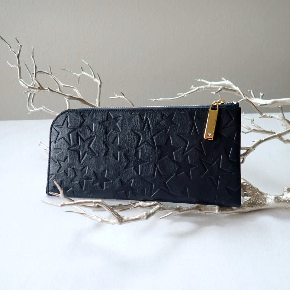 L-Shaped fastener Long wallet (Star Marine)